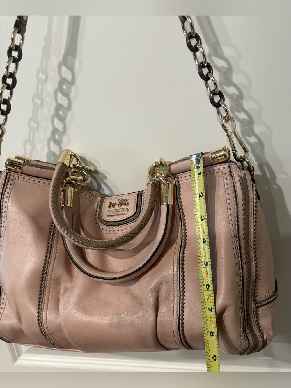 Coach Madison Pinnacle Carrie Satchel - Picture 11 of 12